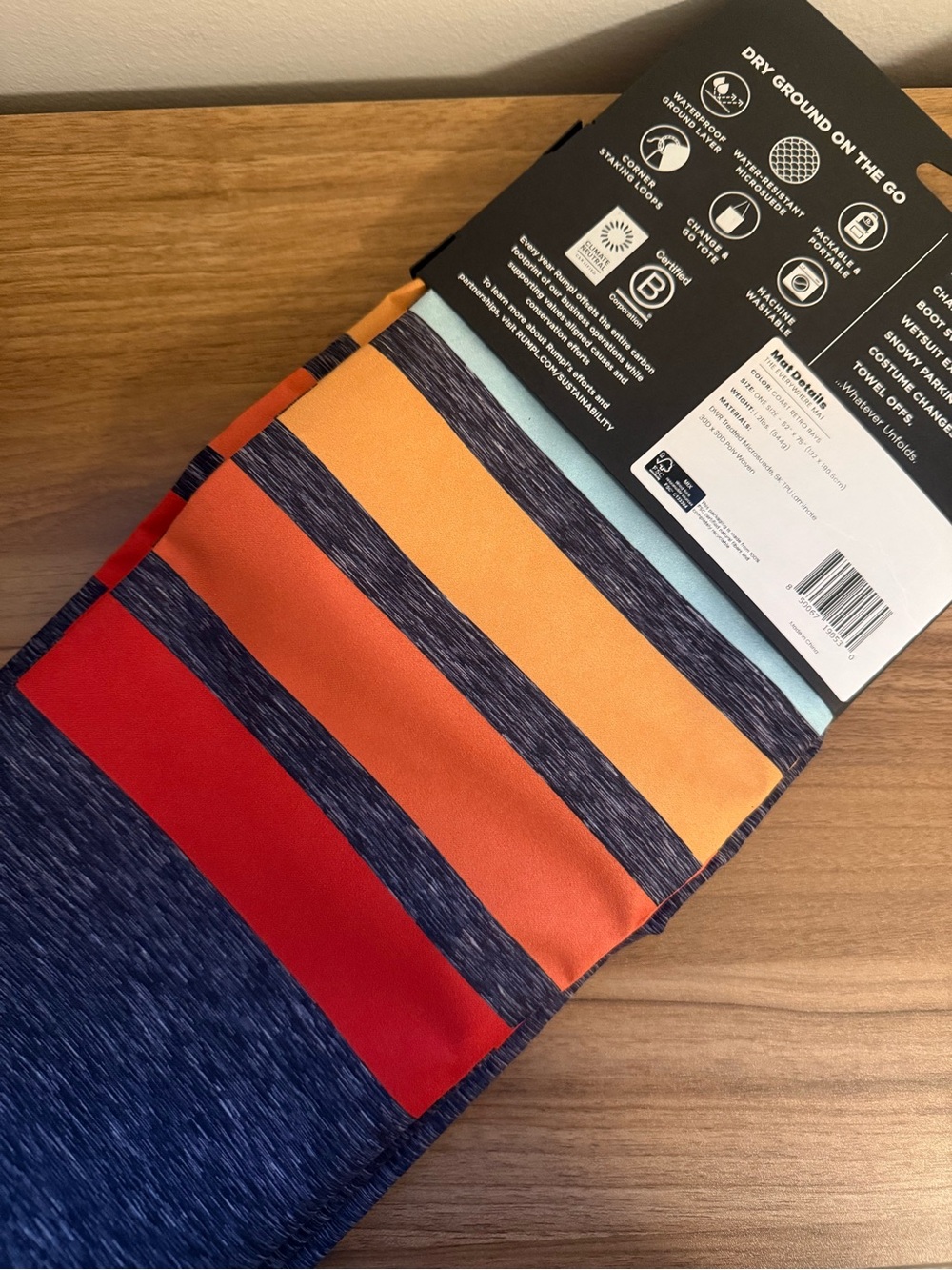Rumpl Everywhere Mat - coast retro rays NEW! - Picture 9 of 10